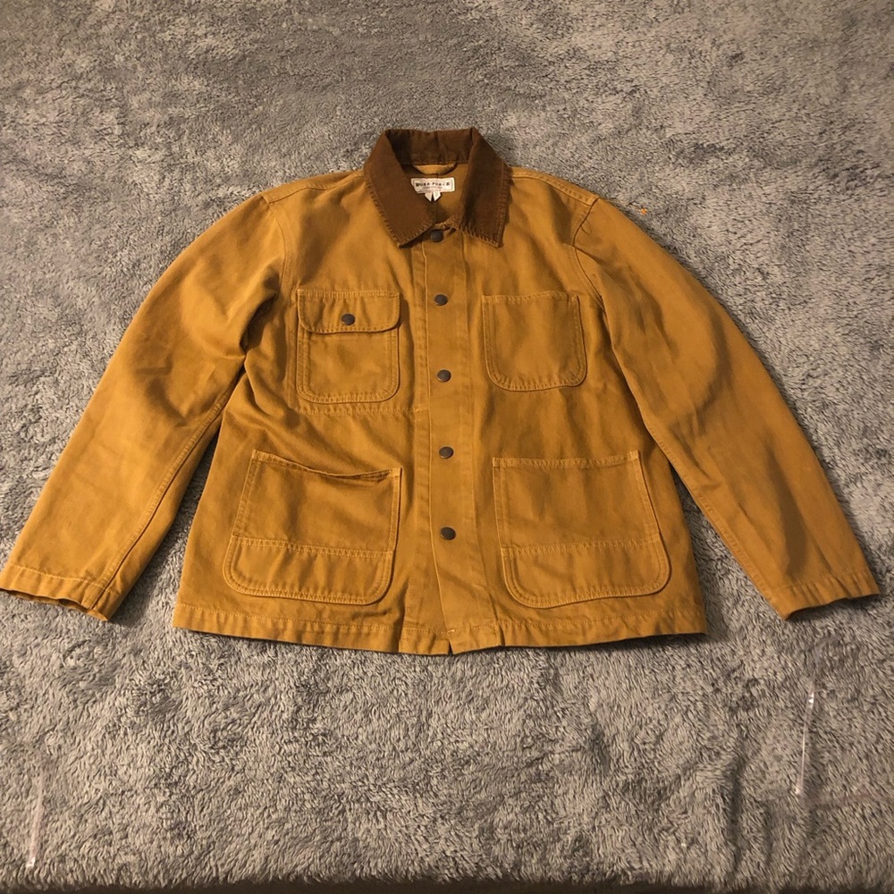 🔥🔥Work-Force Brown Lightweight  Jacket with Vintage Workwear Appeal